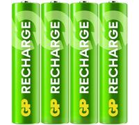 GP Recharge Batteria ricaricabile Ministilo (AAA) NiMH 800 mAh 1.2 V 4 pz.