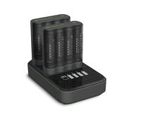 GP ReCyko 2 unità Pro Charger M461 (USB) con stazione di ricarica D861, incl. 8 batterie NiMH PRO AA da 2.000 mAh