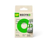 GP Recyko B441 - Caricatore USB con batterie AA ricaricabili 2100 mAh