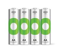 REC 2600 4AA - ReCyko, batteria ricaricabile NiMH, AA (batteria stilo), 2600 mA