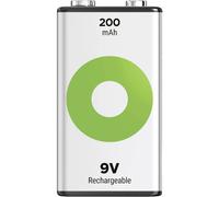 GP ReCyko Batteria ricaricabile da 9 V NiMH 200 mAh 8.4 V 1 pz.