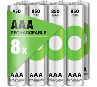 REC 850 8AAA - ReCyko, batteria ricaricabile NiMH, AAA (Micro), 850 mAh, confez