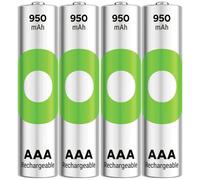 GP ReCyko Batteria ricaricabile Ministilo (AAA) NiMH 950 mAh 1.2 V 4 pz.