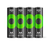 REC 2000 4AA PRO - ReCyko PRO, batteria ricaricabile NiMH, AA (batteria stilo), 200