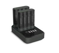 GP ReCyko 2 unità Pro Charger M461 (USB) con stazione di ricarica D861, incl. 8 batterie NiMH PRO AA da 2.000 mAh