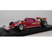 GP Replicas Ferrari 126 CK #27 Gilles Villeneuve 3rd Canada 1981 1/18 GPFTMV001A