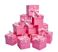GP SUP 6???6???6??ink Gift Boxes with Lids 12 Pcs Beautiful Squared Bo