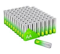 GP S80 AA - Super, batteria alcalina, AA (stilo), confezione da 80 pezzi