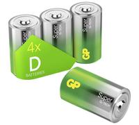 GP Super Batteria Torcia (D) Alcalina/manganese 1.5 V 4 pz.