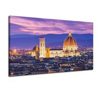 GP TONER Quadro su tela Architettura Firenze Notte 120X70