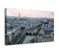 GP TONER Quadro su tela Architettura Parigi Francia 80X50