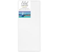 GP TONER Tela per Dipingere, Tele Dipingere Cotone Bianco, Forniture per artisti, strisce di legno di varie dimensioni 40x110 cm