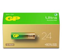 GP ULTRA ALKALINE AA/LR06 - Battery. 24-Pack - Warranty: 12M NEW