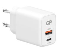 GP WM2B Caricatore USB 20 W 1x 2 USB-A, 1x USB-C ® Bianco Ambiente interno