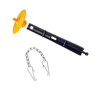 GP1229656 - Set di riparazione per WC resistente, include guida coperchio e catena, progettato per serbatoi a scarico singolo, manutenzione componenti WC