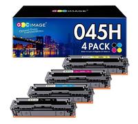 GPC Image 045H Compatibili Cartucce di Toner per Canon CRG-045H per MF633cdw MF635cx LBP613cdw MF631cn LBP611cn MF632cdw MF634cdw MF636cdwt LBP612cd (Nero Ciano Magenta Giallo, 4-Pack)