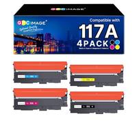 GPC Image 117A Compatibile per HP 117A W2070A Cartucce di toner per HP Color Laser MFP 178nwg 179fwg 178nw 179fnw 150a 150nw 150w (W2070A W2071A W2072A W2073A)