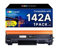 GPC Image 142A Toner Compatibile per HP 142A 142X W1420A W1420X Toner per LaserJet MFP M140w M140 M139w M110 M110w (nero, 1-Pack, senza chip)