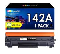 GPC Image 142A Con Chip Toner Compatibili per HP 142A W1420A 142X W1420X per Laserjet Pro M110w M110 MFP M140w M140 M139w M139 (1 Nero)