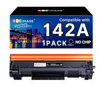 GPC Image 142A W1420A Cartuccia di toner compatibile per HP 142A W1420A 142X W1420X per HP Laserjet MFP M110 M110w M110we M140w M140w M140we M139w M139we (nero, 1-1-142 Pacchetto No Puck. E)