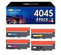 GPC Image 404S Compatibili Cartucce di Toner Sostituzione per Samsung CLT-404S per Xpress SL C480W C480FW C430W C480 C430 (Nero Ciano Magenta Giallo, 4-Pack)