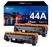 GPC Image 44A Toner Compatibile per HP 44A CF244A Nero 2 Pack Compatible per