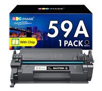 GPC Image 59A (Con Chip) Cartucce di Toner Compatibili per HP 59A CF259A 59X per LaserJet Pro MFP M428 M428fdw M428dw M428fdn M428m (Nero, 1-Pack)