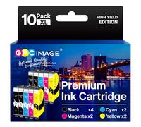 GPC Image 603XL Cartucce Compatibili per Epson 603 XL Multipack per Expression Home XP-2100 XP-2150 XP-2105 XP-3100 XP-3105 XP-4100 XP-4105 Workforce WF-2810 WF-2820 WF-2830 WF-2850 (10-Pack)