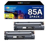 GPC Image Compatibili Cartucce di Toner Sostituzione per HP 85A CE285A per Laserjet Pro P1100 P1102 P1102W P1109W M1130 M1132 M1132MFP M1212 M1217NFW (Nero, 2-Pack)