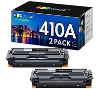 GPC Image Cartuccia toner compatibile di ricambio per stampante HP 410A 410A CF410A compatibile con Laserjet Pro MFP M477fdw M477fdn M477fnw M452dn M452nw M452dw (2 nero)
