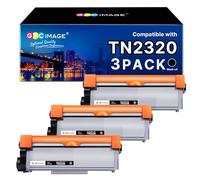 GPC Image Compatibili Cartucce di Toner per Brother TN2320 TN-2320 per MFC-L2700DW MFC-L2700DN MFC-L2720DW MFC-L2740DW DCP-L2500D DCP-L2520DW DCP-L2540DN HL-L2300D HL-L2340DW HL-L2360DN (Nero, 3-Pack)