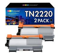 GPC Image Compatibili Cartucce di Toner Sostituzione per Brother TN2220 TN2010 per MFC-7360N MFC-7460DN DCP-7055 DCP-7055W DCP-7065DN HL-2240 HL-2130 HL-2132 HL-2135W HL-2250DN (Nero, 2-Pack)