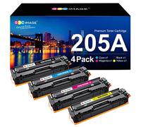 GPC Image Compatibili Cartucce di Toner Sostituzione per HP 205A CF530A per Color LaserJet Pro M154a M154nw MFP M180 M180n M180nw M180fw M181 M181n M181fw (Nero Ciano Magenta Giallo, 4-Pack)