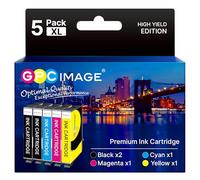 GPC Image 603XL Cartucce Compatibili per Epson 603 XL per Expression Home XP-2100 XP-2150 XP-2105 XP-3100 XP-3105 XP-4100 XP-4105 Workforce WF-2810 WF-2820 WF-2830 WF-2850 (5-Pack)