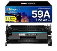 GPC Image Con Chip Toner Compatibile 59A 59X CF259A CF259X 10.000pagine Sostituzione per HP LaserJet Pro M404 M404dw M404dn M404n HP LaserJet Pro M428 M428dw M428fdw M428fdn Pro M304 (1 nero)