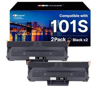 GPC Image Compatibili Sostituzione per Samsung MLT-D101S Cartucce di Toner per ML-2160 ML-2165 ML-2168 SCX-3400 SCX-3405 SCX-3405FW SCX-3405F SCX-3405W ML-2165W ML-2168W SF-760P (Nero, 2-Pack)