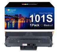 GPC Image Compatibili Sostituzione per Samsung MLT-D101S Cartuccia di Toner per SCX-3405 SCX-3405W ML-2165 ML-2165W SF-760P ML-2160 ML-2162 ML-2166W ML-2167 ML-2168W SCX-3400 SCX-3400F (Nero, 1-Pack)