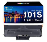 GPC Image D101S Compatibili per Samsung MLT-D101S 101S Cartuccia di Toner per SCX-3405 SCX-3405W ML-2165 ML-2165W SF-760P ML-2160 ML-2162 ML-2166W ML-2167 ML-2168W SCX-3400 SCX-3400F (Nero, 1-Pack)