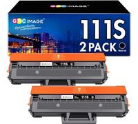 GPC Image MLT-D111S Compatibili Cartucce di Toner Sostituzione per Samsung D111S MLT-D111L per Xpress SL M2070 M2026W M2070W M2020W M2020 M2022 M2022W M2026 M2070F M2070FW (Nero, 2-Pack)