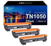 GPC Image Compatibili Cartucce di Toner Sostituzione per Brother TN1050 TN-1050 per DCP-1510 DCP-1512 DCP-1612W DCP-1610W per HL-1210W HL-1110 HL-1112 HL-1212W per MFC-1810 MFC-1910W (Nero, 3-Pack)