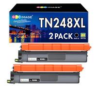 GPC Image TN248 TN248XL Nero Toner Compatibili per Brother TN-248 TN248XLBK per Brother MFC-L3760CDW LC3740CDW DCP-L3560CDW L3520CDWE L3520CDW HL-LC3215CW LC3220CW (Nero, 2-Pack)