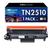 GPC Image TN2510 TN-2510 Cartuccia di Toner Compatibili per Brother TN 2510 TN2510XL per MFC-L2800DW L2827DW L2860DW L2835DW HL-L2400DWE L2445DW L2447DW DCP-L2660DW L2620DW L2665DW (1 Nero)