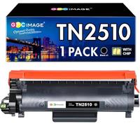 GPC Image TN2510 TN-2510 Cartuccia di Toner Compatibili per Brother TN 2510 TN2510XL per MFC-L2800DW L2827DW L2860DW L2835DW HL-L2400DWE L2445DW L2447DW DCP-L2660DW L2620DW L2665DW (1 Nero)