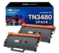 GPC IMAGE TN3480 TN-3480 Toner compatibile con BrotherTN 3480 TN3430 per HL-L5000DN HL-L5100DN HL-L5100DNT HL-L5100DNTT HL-L5200DW DCP-L5500DN MFC-L5750DW MFC-L5700DW (2 nero)