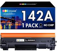 GPC Image Toner 142A compatibile con HP 142A nero 142X, per HP Laserjet MFP M140w Toner M110w M110 MFP M140 MFP M139w M139 W1420A W1420X (senza chip, 1 nero)