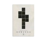 GPCLJW Krzysztof Kieślowski Dekalog Art - Decorazione artistica da parete, impermeabile, moderno, per ufficio, soggiorno, camera da letto, casa, ufficio, soggiorno, 50 x 75 cm, senza cornice