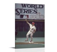 GPCLJW Pete Rose Art, poster moderno impermeabile per ufficio, adatto per soggiorno, camera da letto, casa, ufficio, soggiorno, 60 x 90 cm, stile cornice