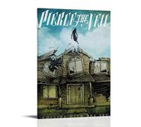 GPCLJW Poster con immagine di Pierce The Veil Collide con il cielo, impermeabile, moderno, per ufficio, soggiorno, camera da letto, casa, ufficio, salotto, 50 x 75 cm, stile cornice