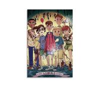 GPCLJW The Losers' Club Art - Poster moderno impermeabile per ufficio, adatto per soggiorno, camera da letto, casa, ufficio, soggiorno, 40 x 60 cm, senza cornice