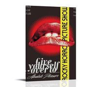 GPCLJW The Rocky Horror Picture Show Art impermeabile moderno murale acqua ufficio poster adatto per soggiorno, camera da letto, casa, ufficio, soggiorno, 40 x 60 cm, stile cornice